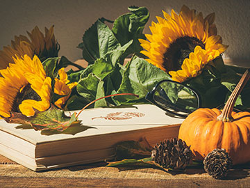 Ideas para decorar con flores en Halloween