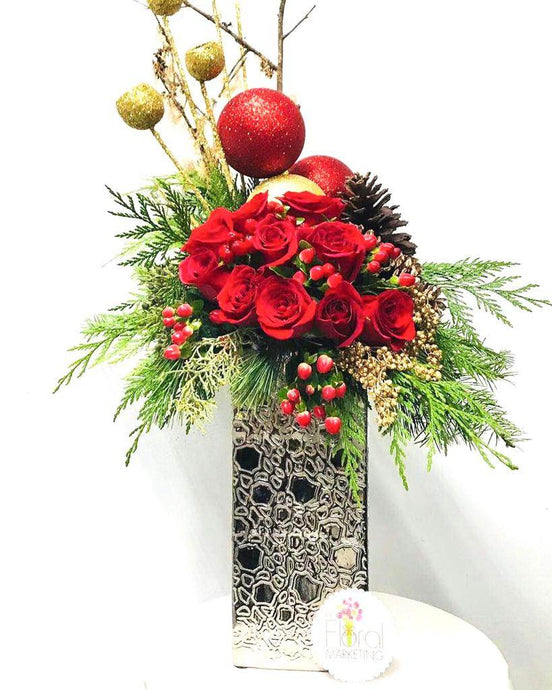 Red Christmas - PR Floral Marketing