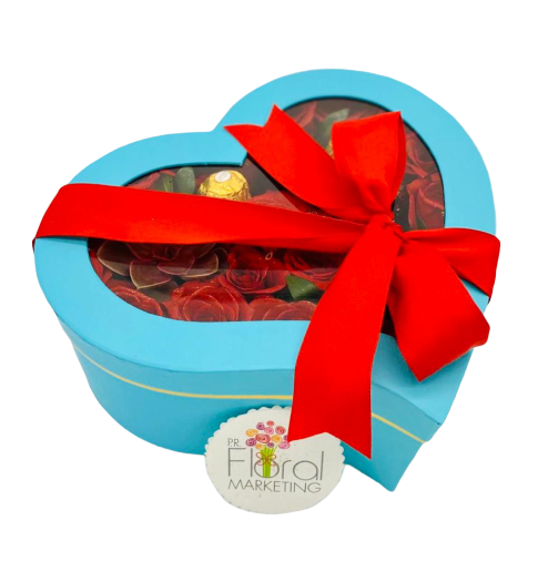 Corazón de chocolate